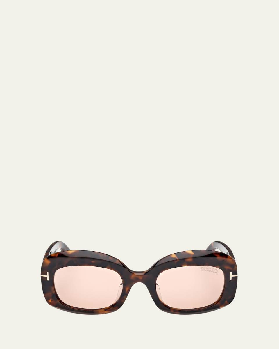 Carmen-02 Round Acetate Sunglasses